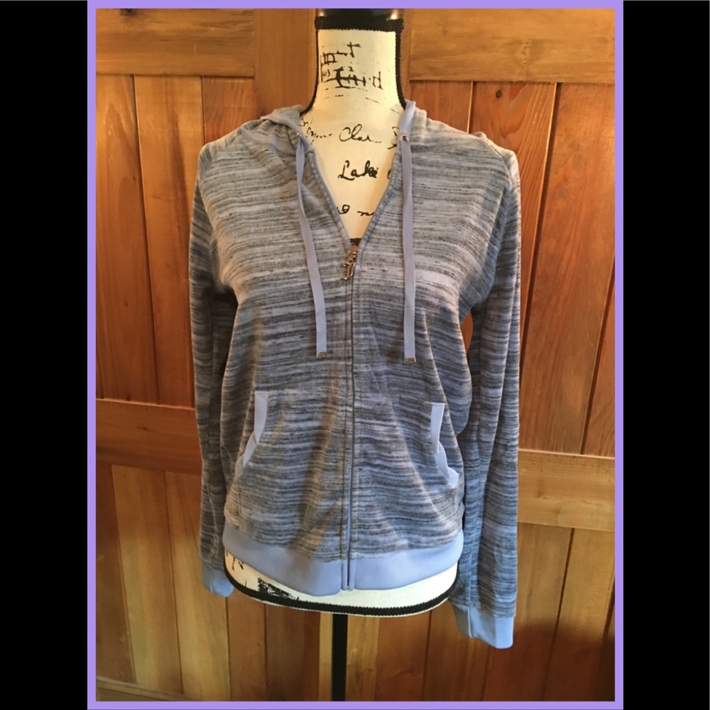Juicy Couture Velour zip hooded jacket